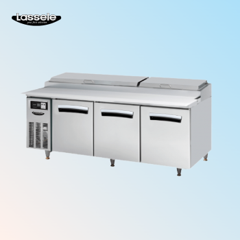 라셀르 1800 토핑 냉장고 3도어 업소용 간냉식 LPT-1834R