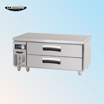 라셀르 1200 낮은서랍 냉장고 서랍형 2도어 간냉식 LCBD-1224RG