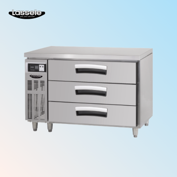 라셀르 1200 높은서랍 냉장고 서랍형 3도어 간냉식 LUCD-1234RG