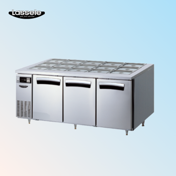 라셀르 1800 반찬 냉장고 3도어 간냉식 LTB-1834R