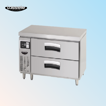 라셀르 900 낮은서랍 냉장고 서랍형 2도어 간냉식 LCBD-924RG