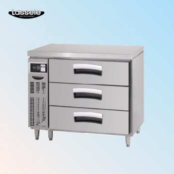 라셀르 900 높은서랍 냉장고 서랍형 3도어 간냉식 LUCD-934RG