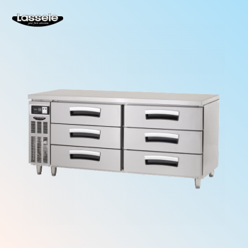 라셀르 1800 높은서랍 냉장고 6도어 간냉식 LUCD-1864RG