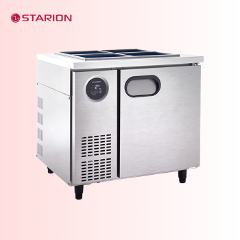 스타리온 1200 반찬냉장고 1도어 보급형 내부스텐 직냉식 SR-V12BARC